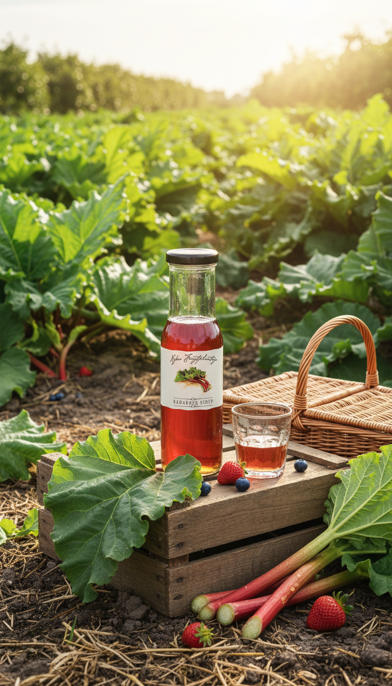 Æblemost med rabarber, Fyn