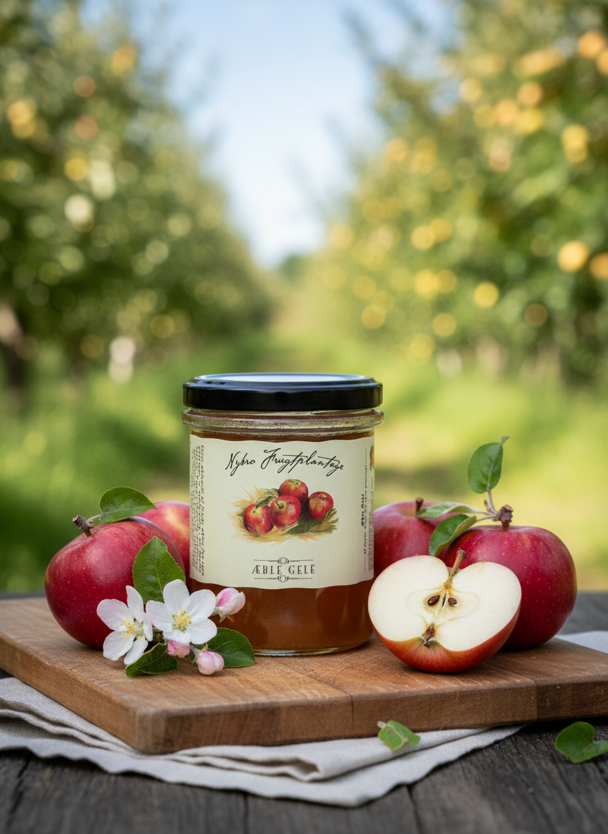 Nybro Frugtplantage Gelé fra Gårdbutik på Fyn