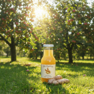 Nybro Æblemost med Ingefær fra Gårdbutik på Fyn