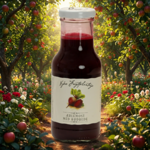 Nybro Æblemost med Rødbede fra Gårdbutik på Fyn