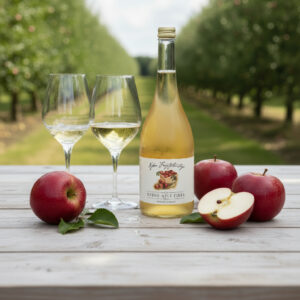 Nybro Æble Cider – alkoholfri fynsk cider fra Gårdbutik på Fyn