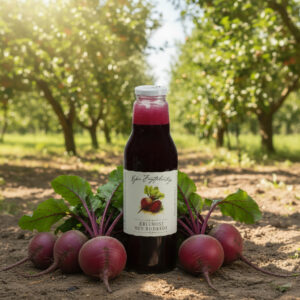 Nybro Æblemost med Rødbede fra Gårdbutik på Fyn