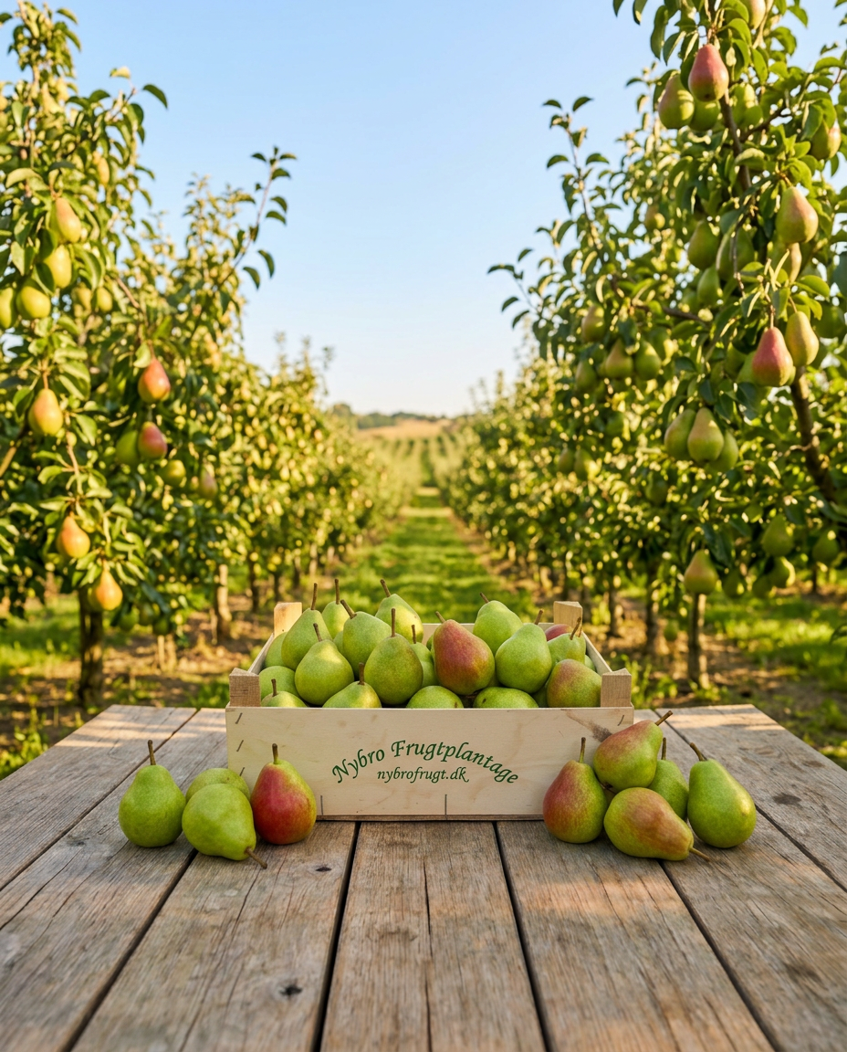 Pærer FrugtKasse fra Nybro Frugtplantage